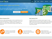 Tablet Screenshot of click-4-sales.com